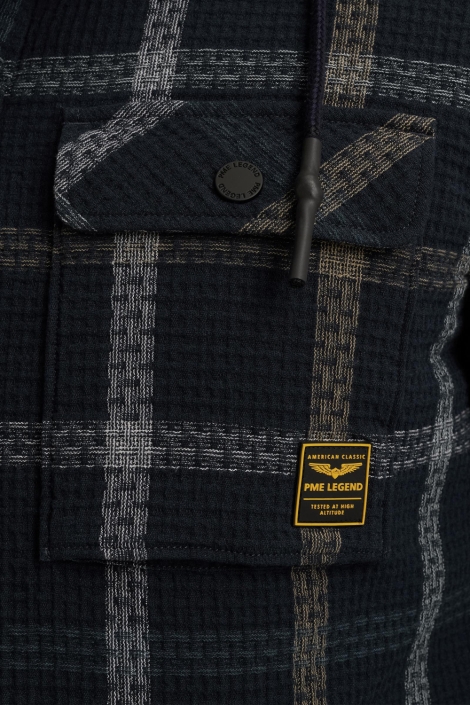 PME legend long sleeve shirt window check